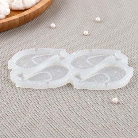 Silicone Mold for candies and chocolate "Birds", 6 × 4 cm, color transparent color-2