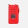 Baby bag on magnet, long belt, red color