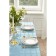 GENTEN GEMETRY 150*220 +/- 3cm, cell-blue, pl. 192 g/m2, hl with VGMO