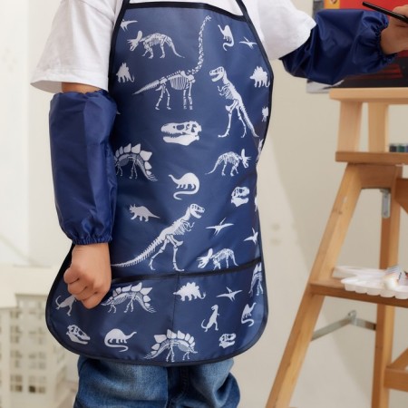 Apron Children's Apron with Ethel O chirrows "Dino Time", 49 x 39 cm-3
