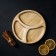 Menzhitsa Round Valencia, D = 20 cm, 3 sections, birch, saturated with oil