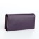 Women's wallet on magnets, purple color