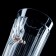 A glass faceted with a “impenetrable. Kraft” bullet, 250 ml