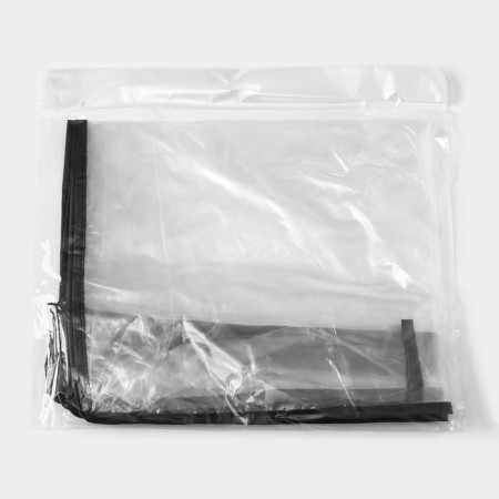 Cofr for storing things, 53 × 45 × 15 cm, transparent, color castle mix-7