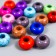 Beads for creativity Plastic "Ring Krakelyur" Color 20 grams 0.9x1.4x1.4 cm