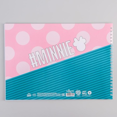 Album for drawing A4, 40 sheets 100 g/m², on the spring, Minnie Mouse-2
