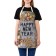 Apron of a kitchen with a photo print of "Happy New Year", adjustable, size OS