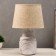 Table lamp 16174/1 E14 40W white 22x22x36 cm Risalux