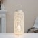Board lamp "Nava" E27 15W white 25x25x60 cm Risalux