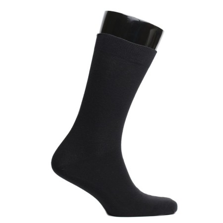 Socks male terry, black color, size 25