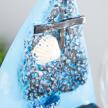 Plasma ball "Sailor" blue 25x10x22 cm Risalux-8