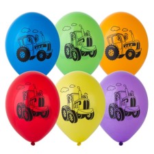 Shar Latex 14 “Funny tractor” pastel mix, 2 tbsp., Stick 50 pcs.