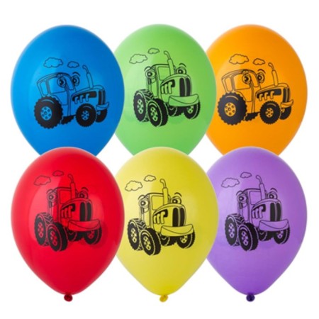 Shar Latex 14 “Funny tractor” pastel mix, 2 tbsp., Stick 50 pcs.