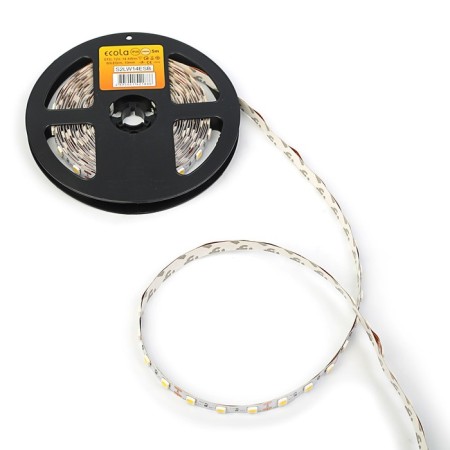 Ecola StD 5 m, IP20, SMD5050, 60 LED/m, 14.4 W/m, 12 V, 2800K-2