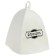 Classic hat is classic, white with black embroidery "Dobroparov"