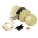 Handle latch 6082 PB-P without a latch, color gold