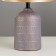 Helia table lamp E27 40w eggplant-gold 20x20x32 cm