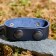 Bracelet "rich", genuine leather, steel