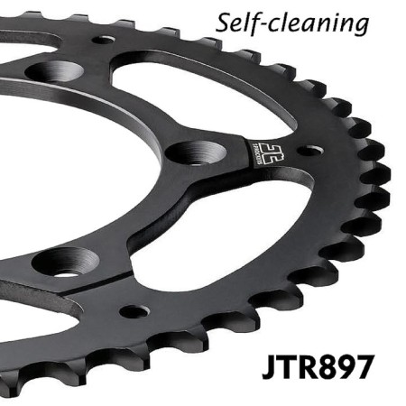 Vedica star JT SPROCKETS 897.48SC, chain 520, 48 teeth