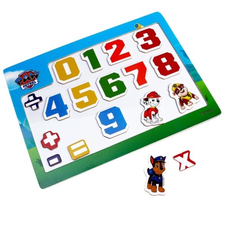 Wooden toy "Puppy Patrol" Magnetic board "Figures"-1