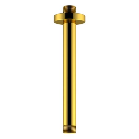 Built-in upper outline for the shower Wasserkraft A233, brass, PVD opening, glossy gold