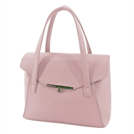 Women's bag (B2832-09140) genuine leather, pink, 1x210x31 cm