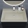 Sink uperwood Classic quartz 70 cm, quartz, beige matte, linen