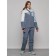 Ski suit female, size 48, white color