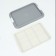 Dog toilet, 51 x 38 x 3 cm, gray