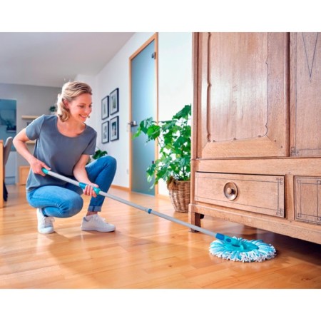 LEIFHEIT CLEAN TWIST Mop and Excellent Wagon Cleaning Set-2