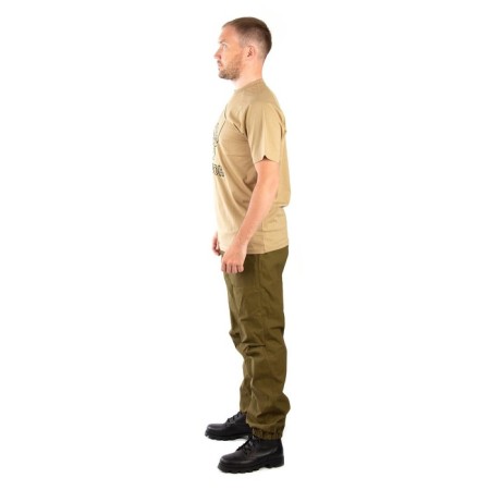 T-shirt Orion Logo, cotton, beige, rr l l-4