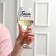 A glass for the wine "Goddesses are born in April", a neckline, 350 ml