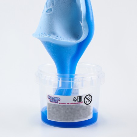 Slime "Cloud" Blue, 75 g-5