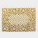 Openwork napkin for the PVC Sunflower PVC table, 45 × 30 cm, gold color