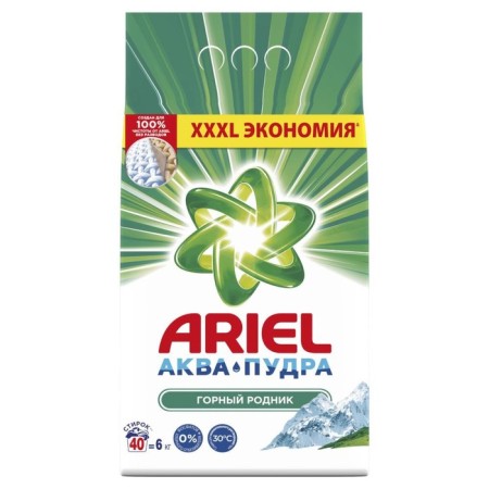 Washing powder Ariel "Mountain Rodnik", automatic, 6 kg-1