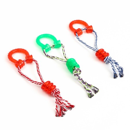 Toy training cable "carousel", 145 gr, mix of flowers-4