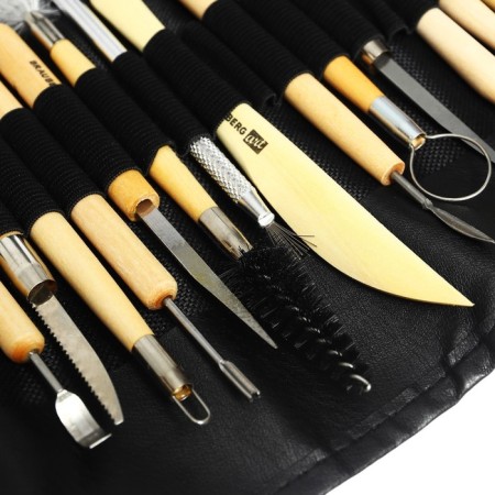 Setting instrument for modeling and Brauberg Art Classic 30 pcs in a twist-11