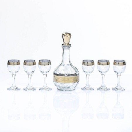 Baroque baro-bar of baroque, decanter, 6 glasses-3
