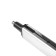 Luazon Ltri-17 hair trimmer, for mustaches/nose/beards, 4 nozzles, batteries, silver
