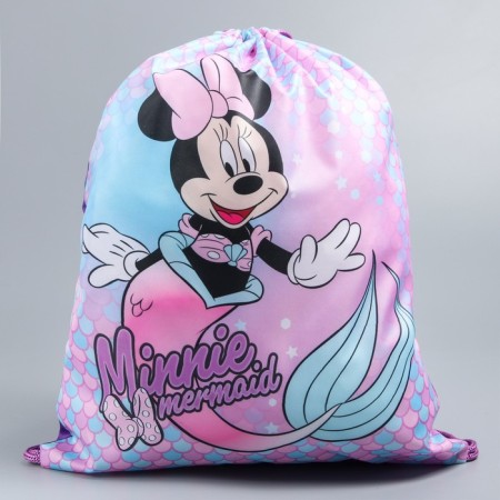 A bag for shoes 420 x 350 mm, Minnie Mouse "Minnie and Unicorn" (soft polyester, density 210d)-3