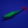 Foamen fish yaman devious minnow on a double, 105 mm, color 16 UV, 5 pcs.