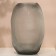Crocus flower vase made of transparent black glass 30 x 20 x 20 cm