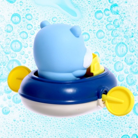 Bath toy "Boat with animals", mix-5