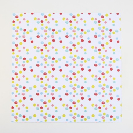 A set of paper for scrapbooking "Bright geometry", 12 sheets, 30.5 x 30.5 cm, 180 g/m²-17