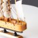 Souvenir small “Alaska” souvenir ship, light wood, white pirate sails, 4.5 × 23 × 24 cm