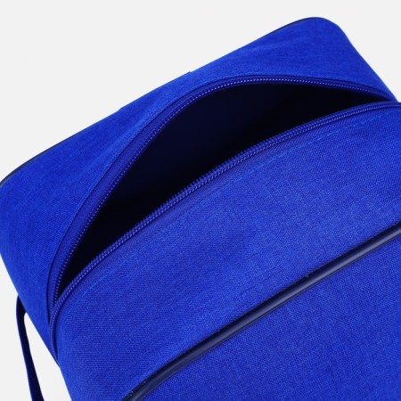 Lightning cosmetic bag, blue color-2