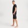Pajama men's kaftan "f*ck" R.56, black
