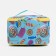 Cosmetic bag with lightning, blue/multi -colored color