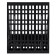 Paper tray Vertical Istanm, Devil, 4 departments, black