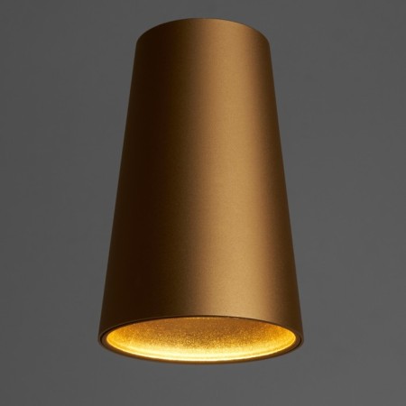 Ceiling light Feron ML185, IP20, GU10, 35 W, 70x70x110 mm, color gold-1
